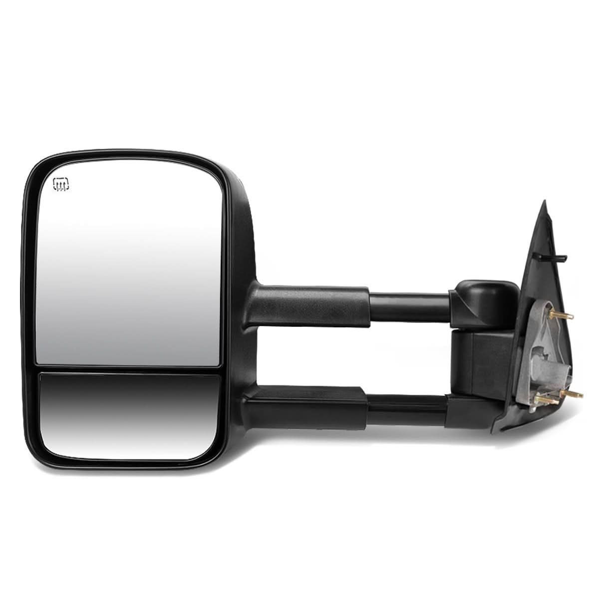 1997-2004 Ford F-150 Power Towing Mirror Left Side Black
