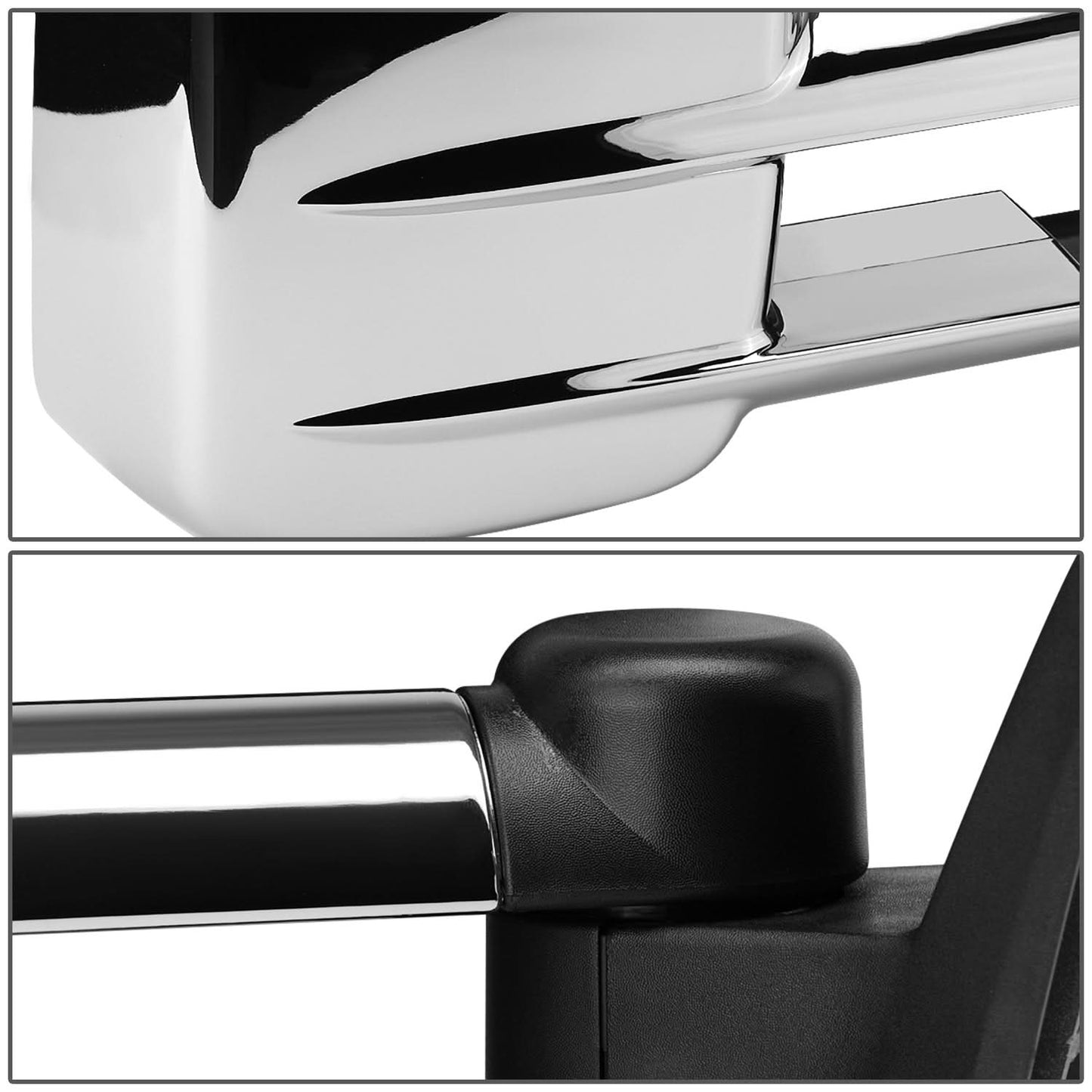 1997-2003 Ford F-150 Power Towing Mirrors - Chrome Pair