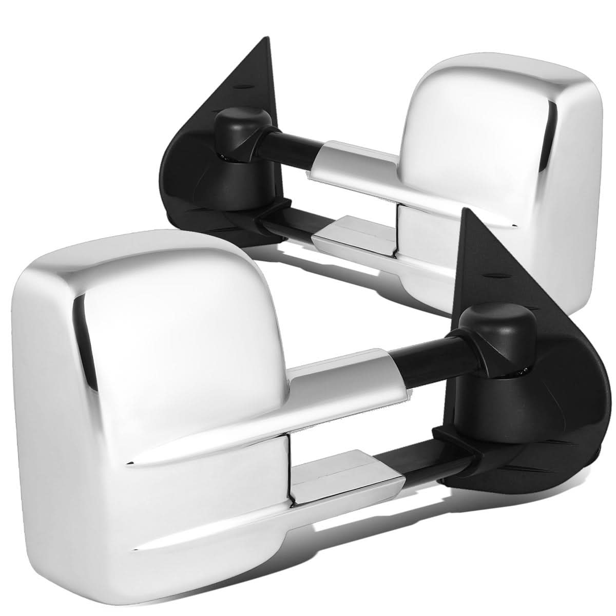 07-12 Chevrolet Silverado / GMC Sierra Powered Heated Towing Mirrors - Chrome