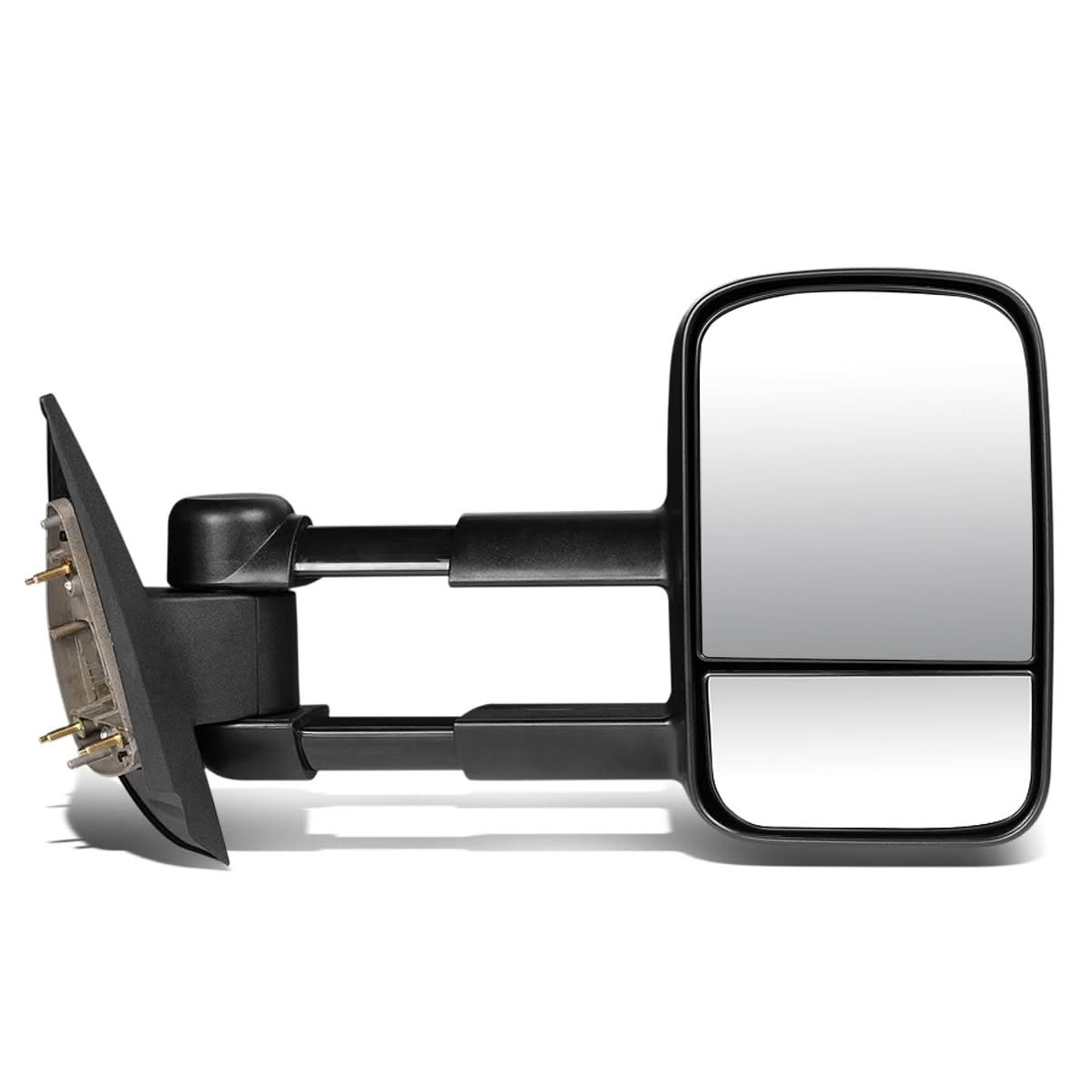 2007-2013 Chevrolet Silverado Right Towing Mirror Manual Black
