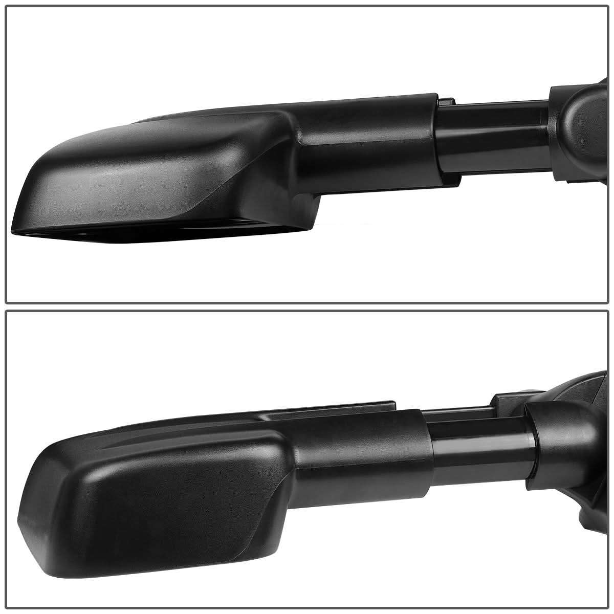 2007-2013 Chevrolet Silverado Right Towing Mirror Manual Black