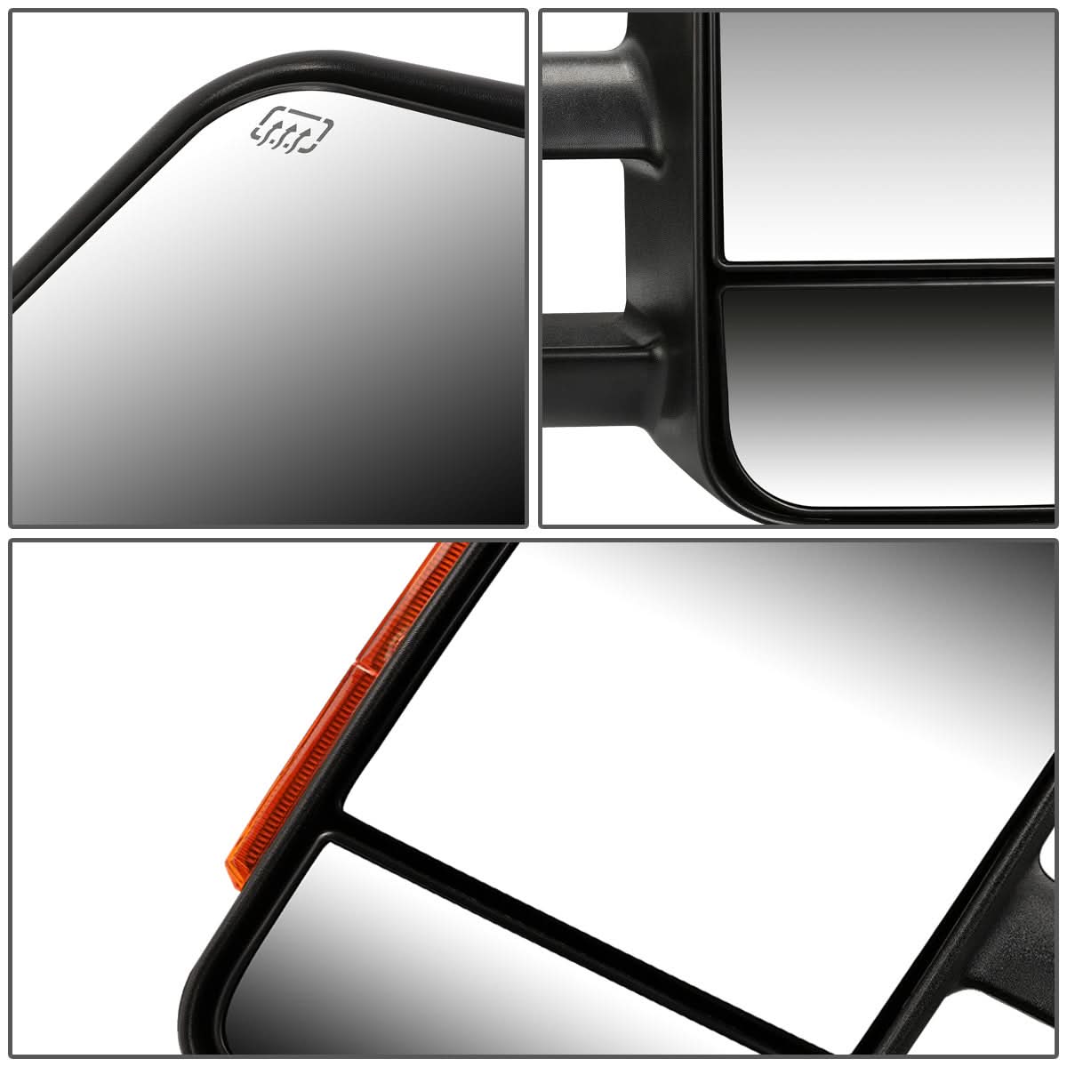 07-12 Chevrolet Silverado / GMC Sierra Powered Heated Towing Mirrors