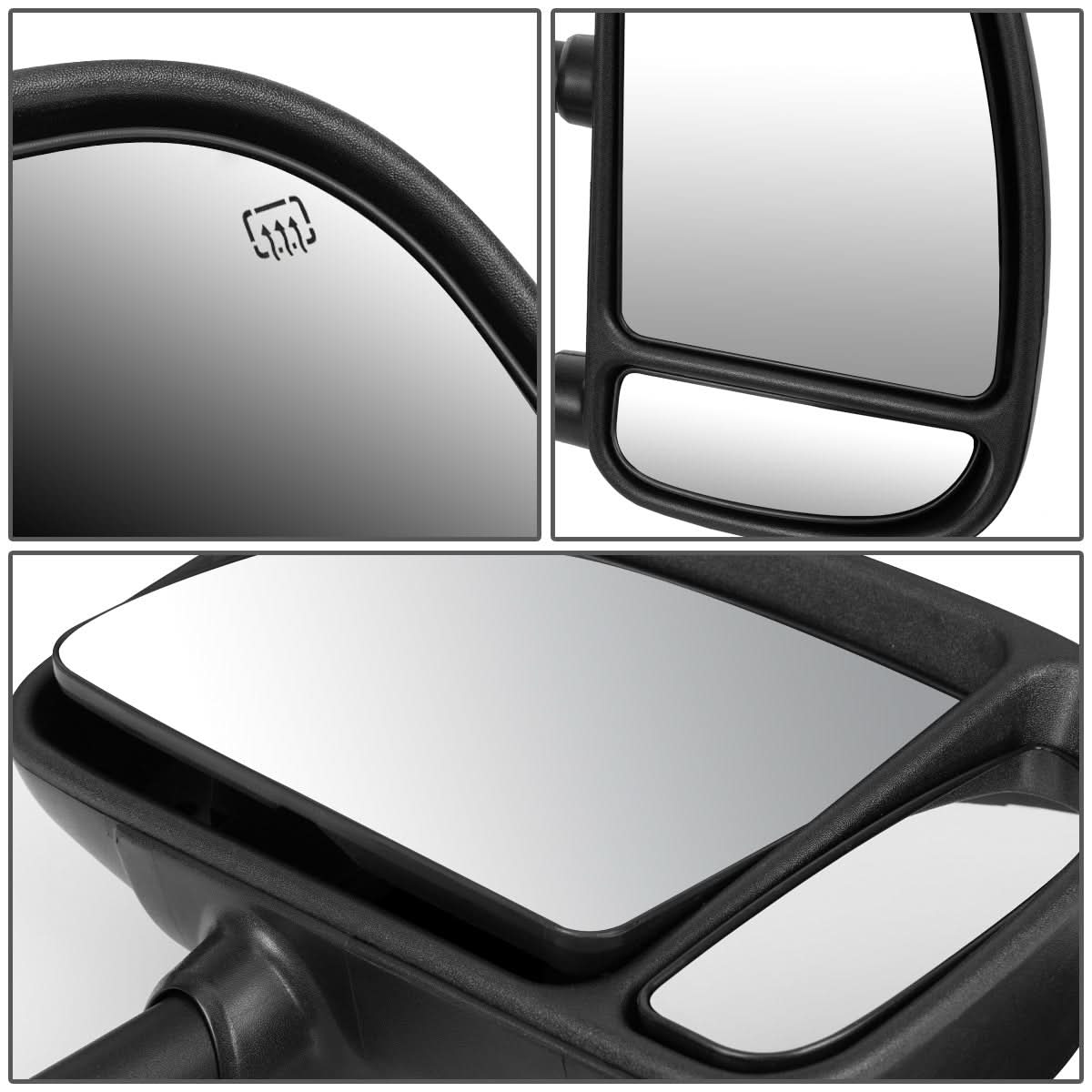 99-07 Ford F-250 F-350 F-450 F-550 Super Duty Right Towing Mirror