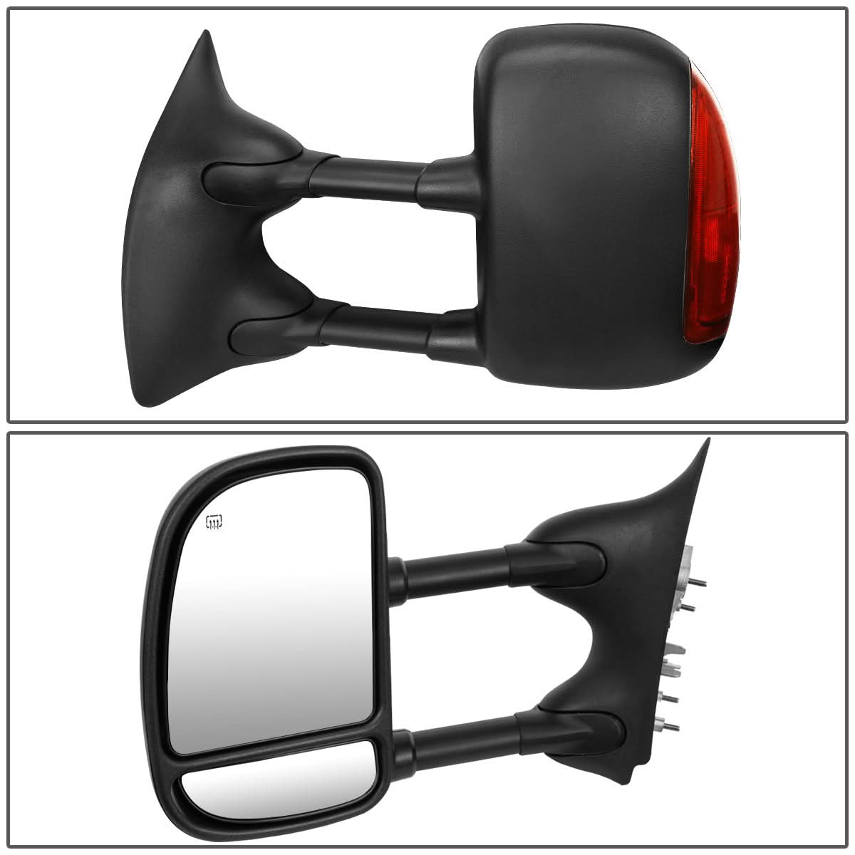 99-07 Ford F-250 F-350 F-450 F-550 Super Duty Left Towing Mirror Powered