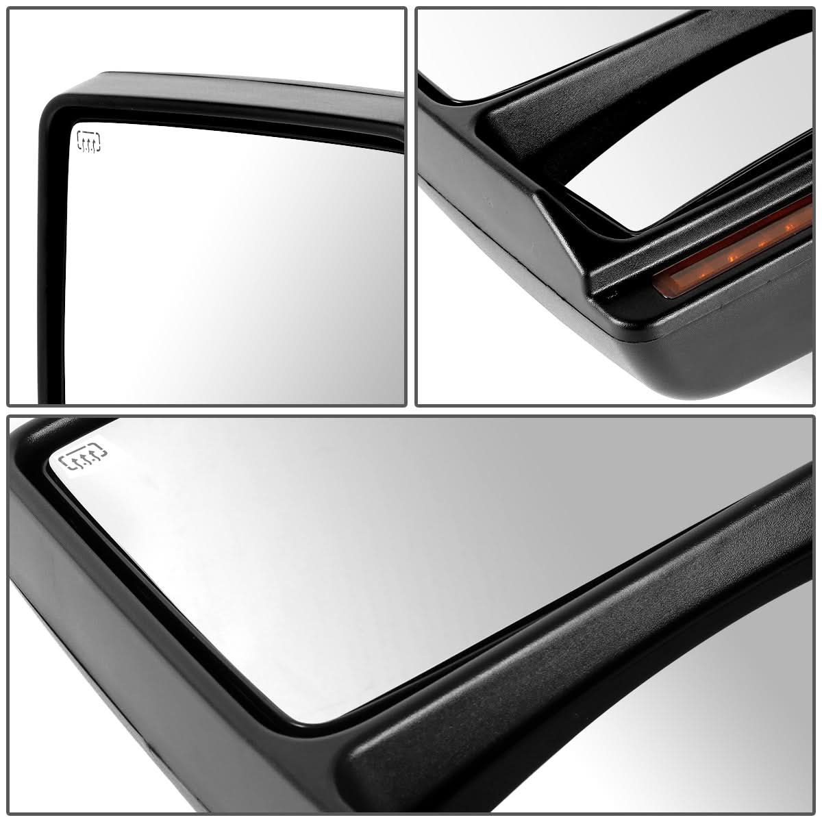 2004-2014 Ford F-150 Powered Towing Mirrors - Heated w/ Puddle Light