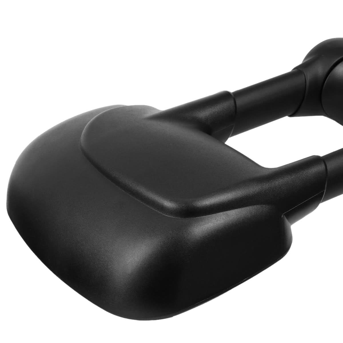 03-07 Ford E-150 E-250 E-350 Towing Mirrors - Manual Black Pair