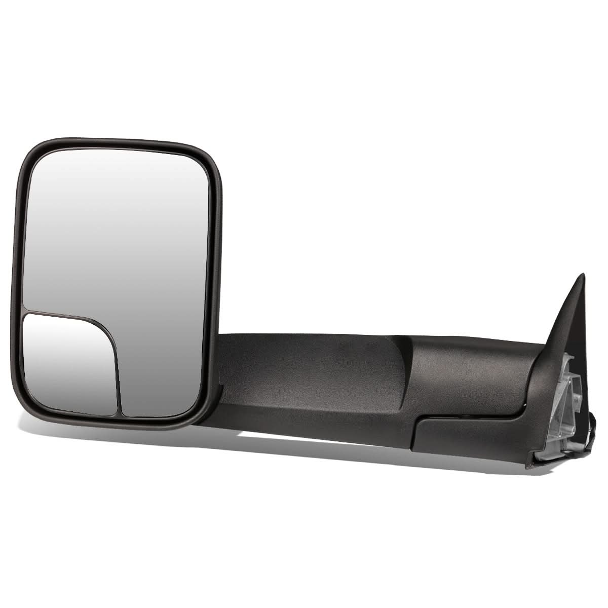 94-02 Dodge Ram 1500 2500 3500 Left Manual Towing Mirror Black