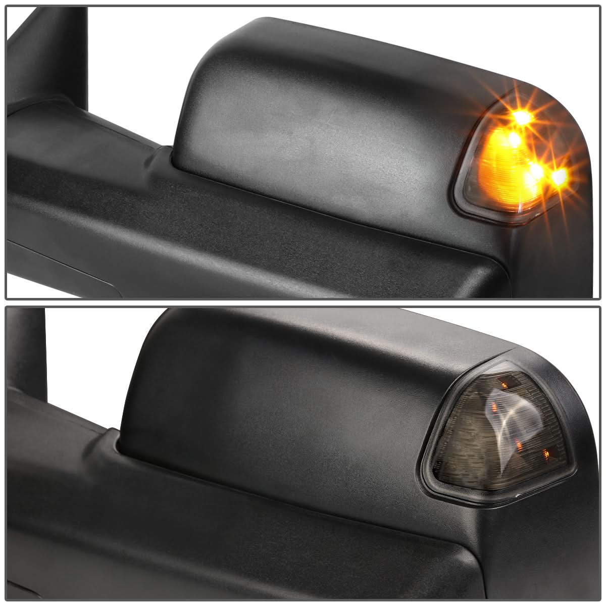 09-16 Dodge Ram Powered Heated LED Towing Mirror Left Side