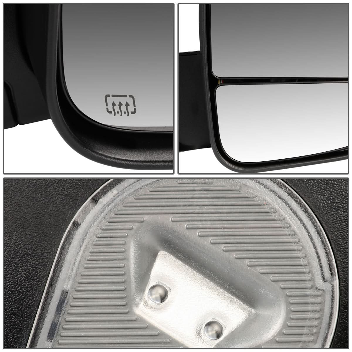 09-16 Dodge Ram Powered Heated LED Towing Mirror - Right Side