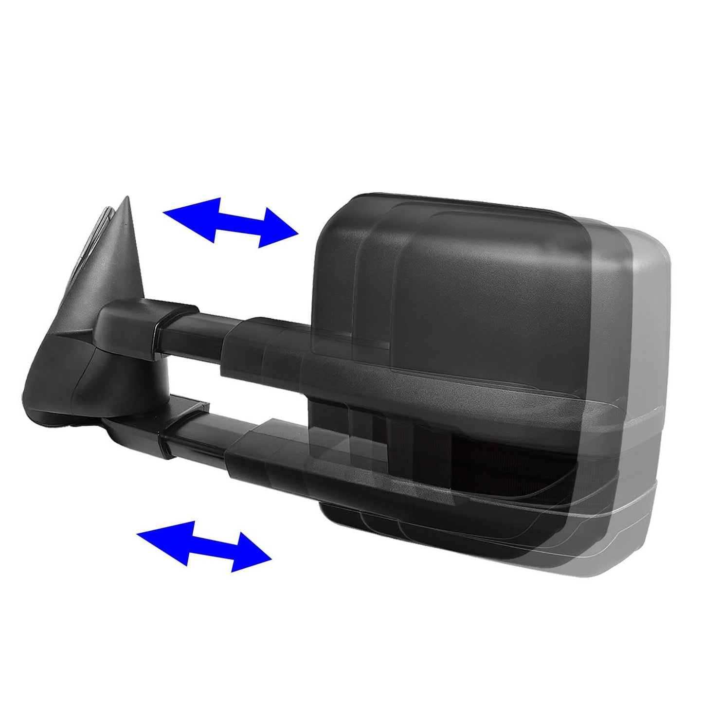03-07 Chevy Silverado Sierra Tahoe Suburban Powered Heated LED Towing Mirrors