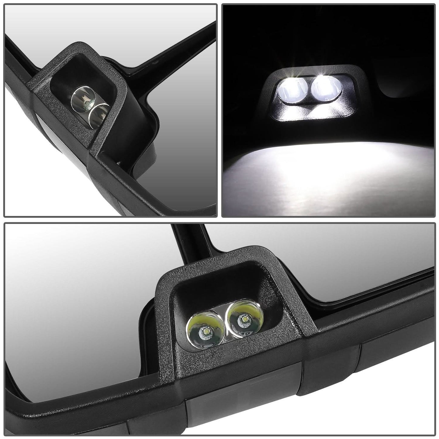 03-07 Chevy Silverado Sierra Tahoe Suburban Powered Heated LED Towing Mirrors