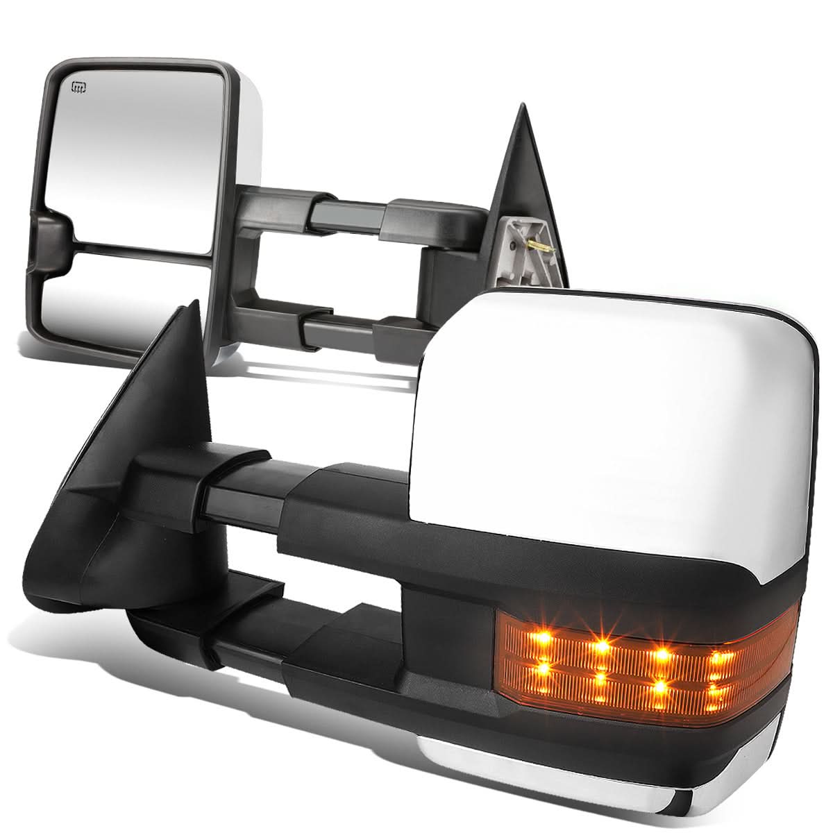 03-07 Chevy Silverado GMC Sierra Towing Mirrors Powered Heated LED