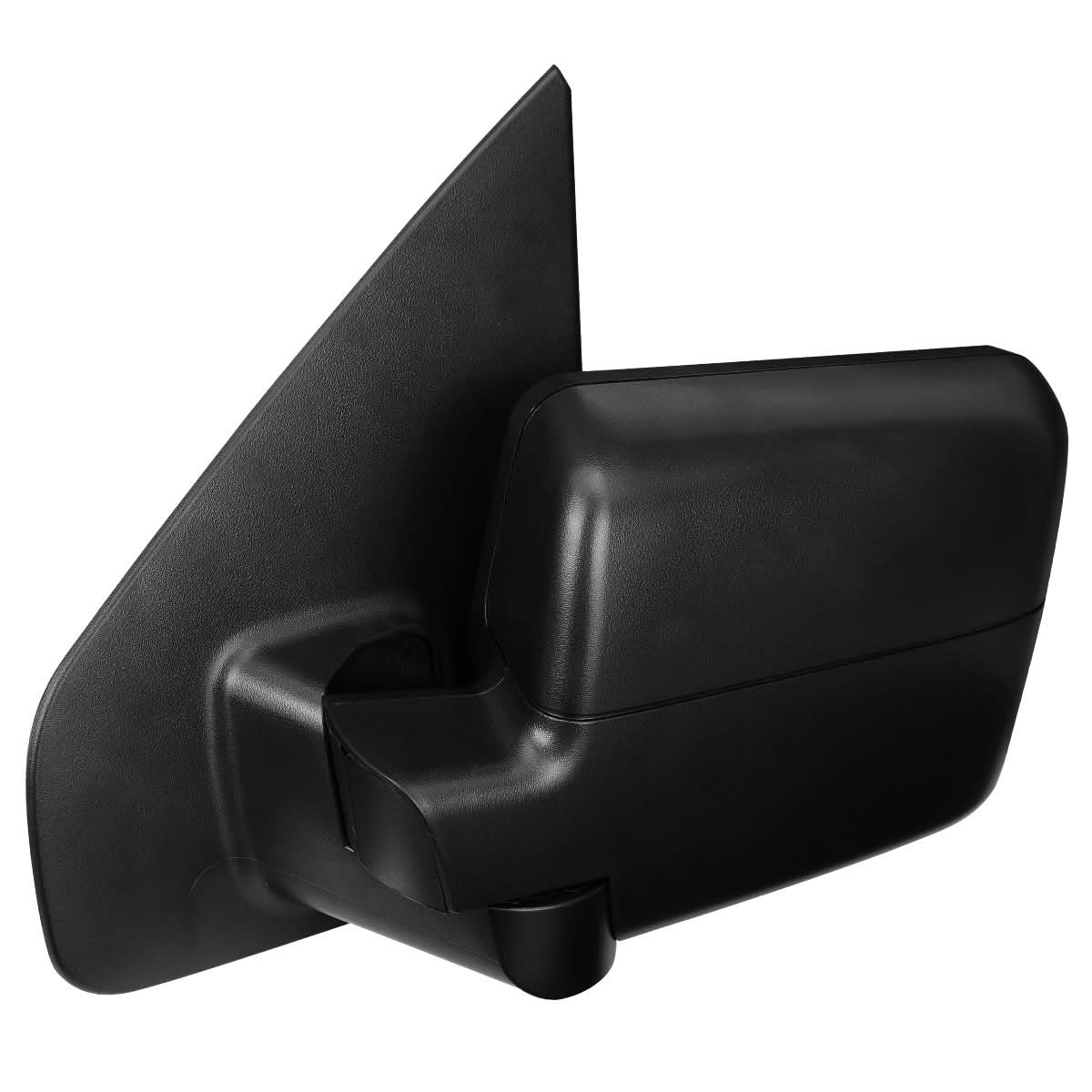 04-14 Ford F-150 Left Powered Heated Towing Mirror Black