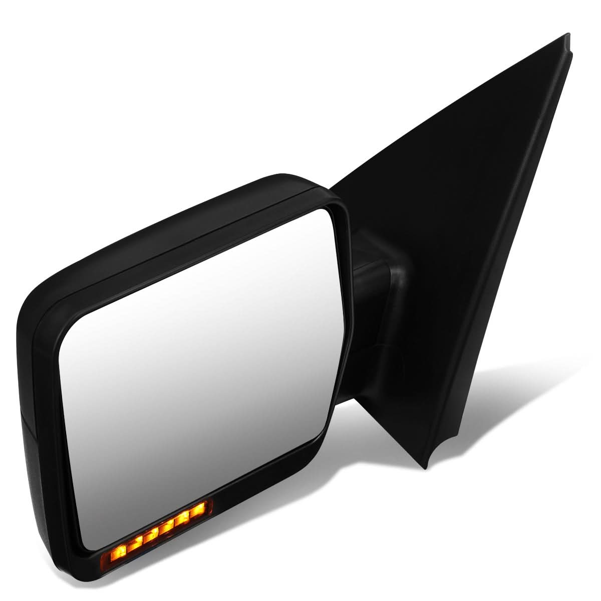 2004-2014 Ford F-150 Left Manual Towing Mirror w/ LED Signal