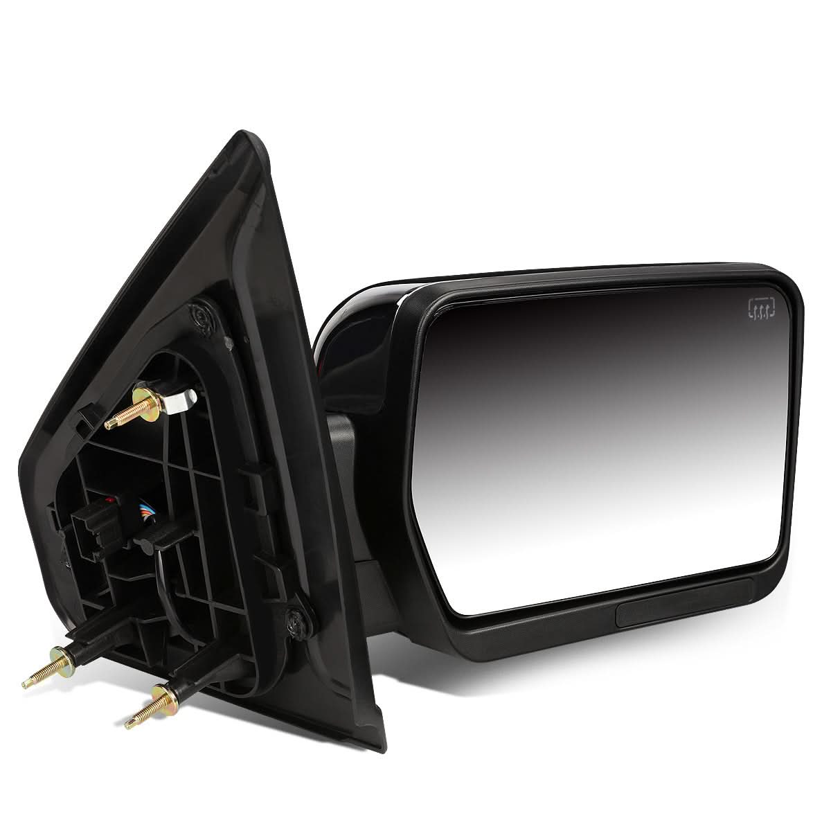 2004-2014 Ford F-150 Right Towing Mirror - Powered Heated Chrome