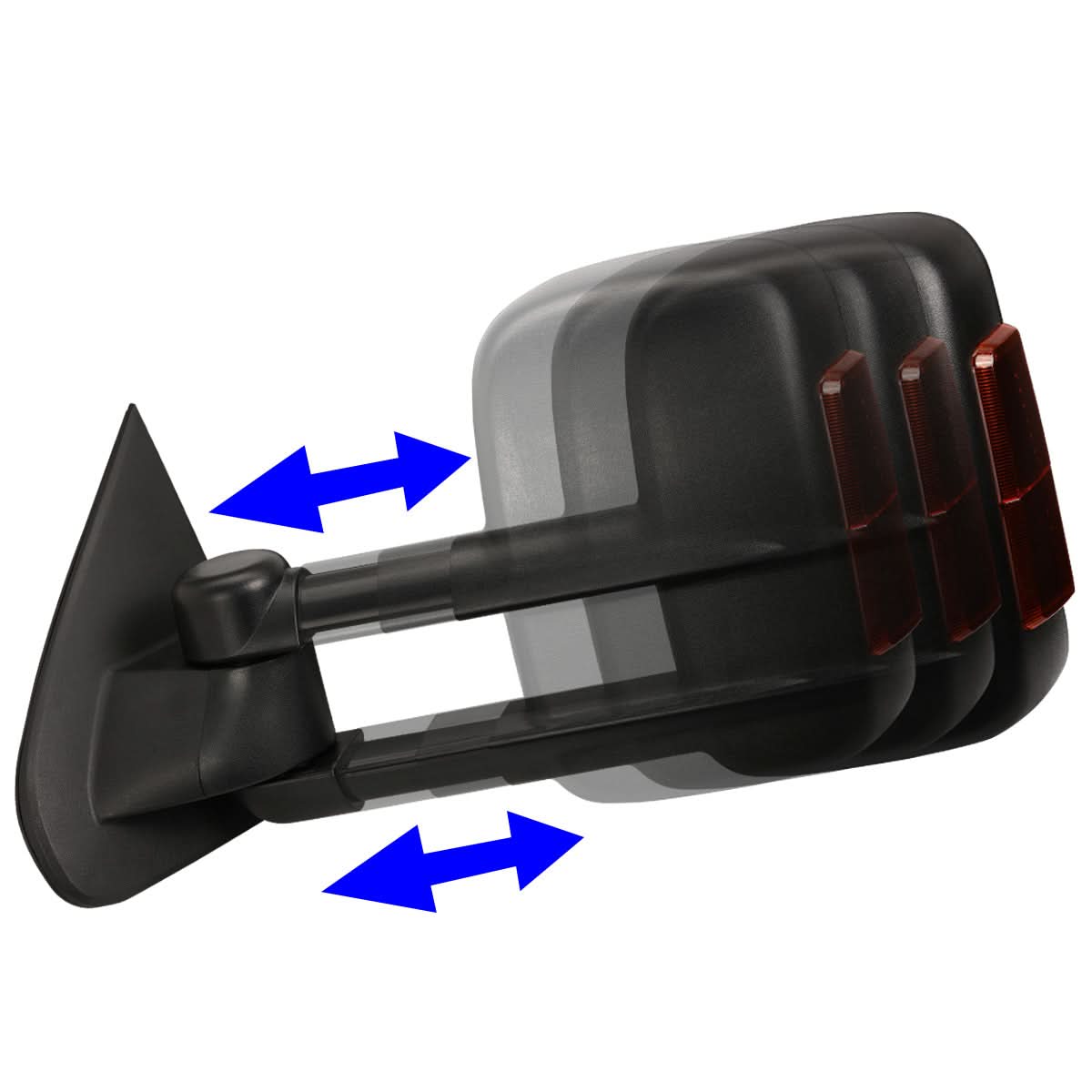 14-20 Chevrolet Silverado GMC Sierra Powered Heated Towing Mirrors