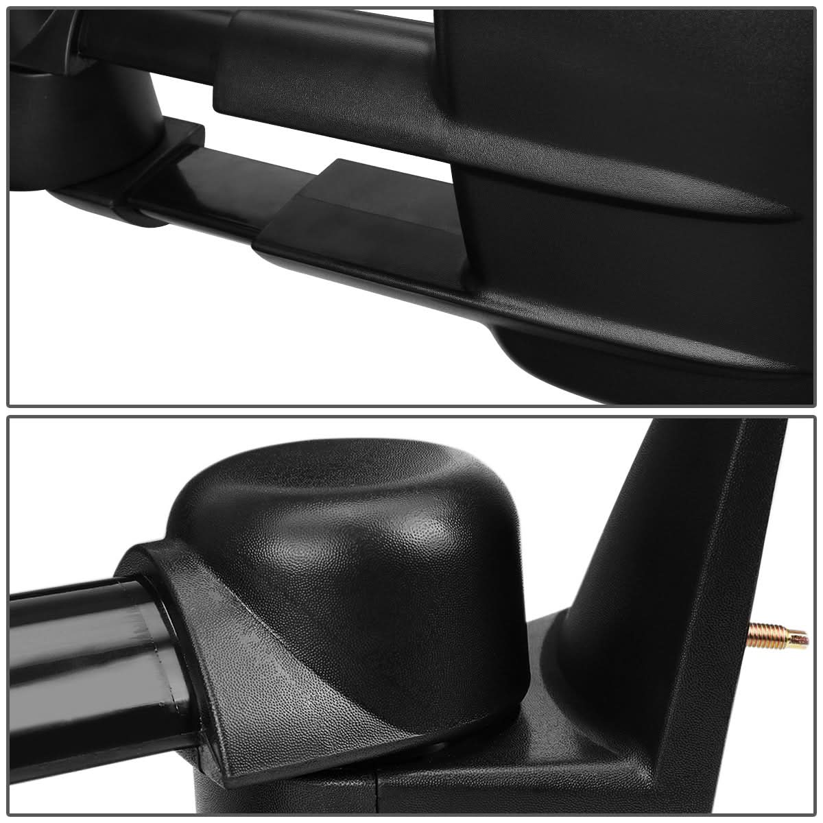 88-02 Chevrolet C/K Power Towing Mirror Left Side Black