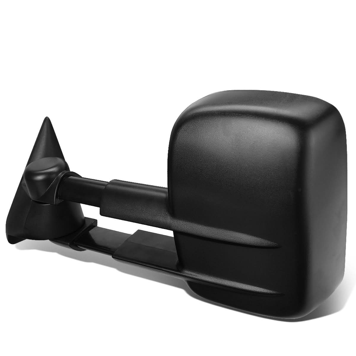 88-02 Chevrolet C/K Manual Towing Mirror - Left Side Black