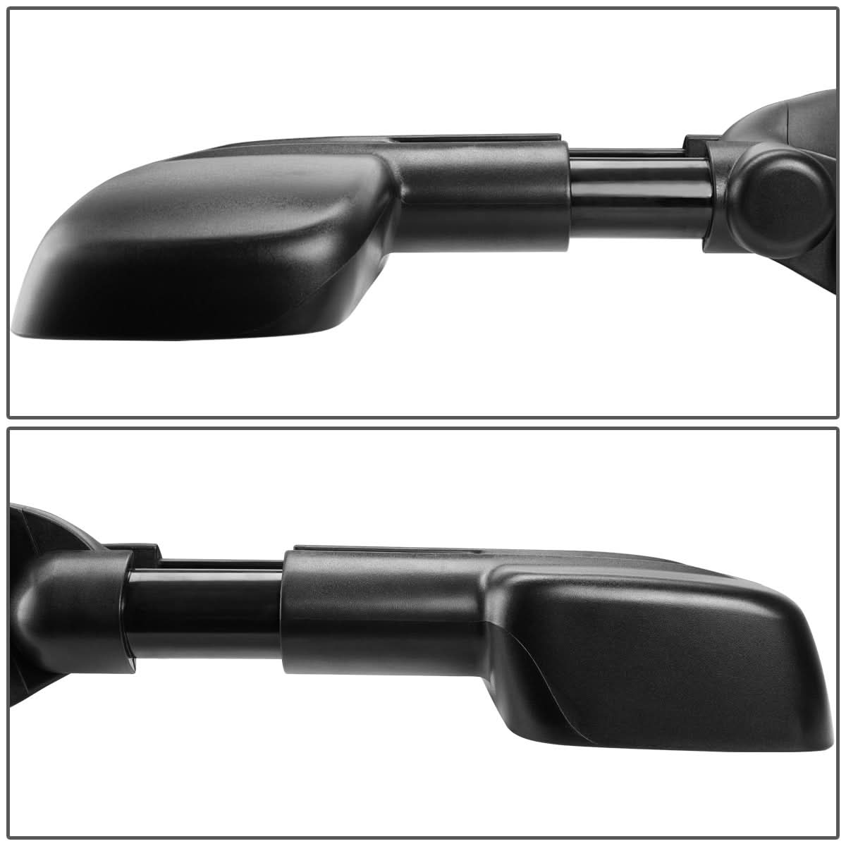 88-02 Chevrolet C/K Manual Towing Mirror Right Side Black