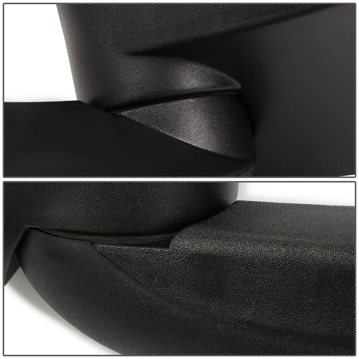 94-97 Dodge Ram 1500/2500/3500 Power Towing Mirror Pair - Black