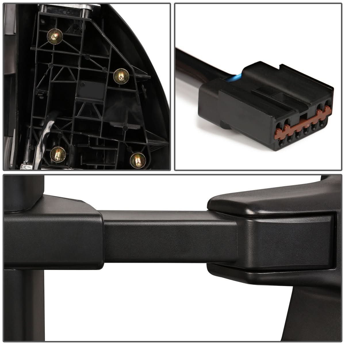 99-07 Ford F-250 F-350 F-450 F-550 Super Duty Towing Mirrors - Powered