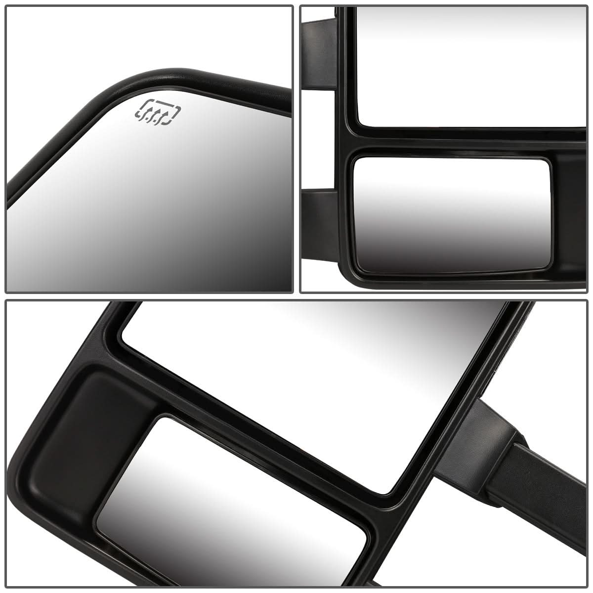 2008-2016 Ford F-250 F-350 F-450 F-550 Super Duty Towing Mirrors Pair