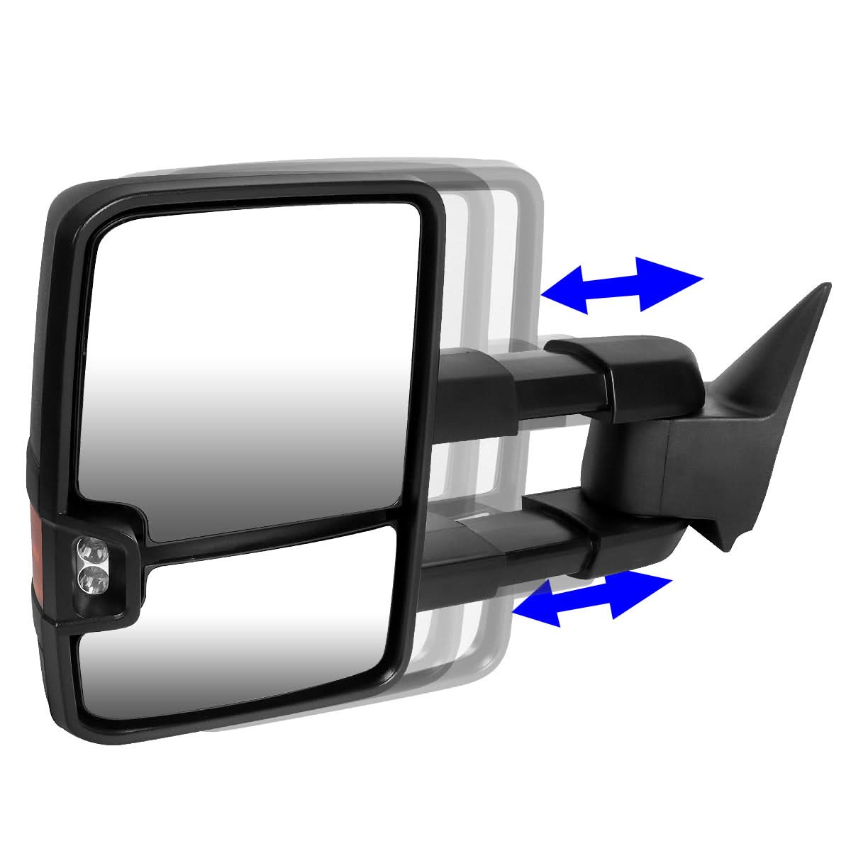 88-02 Chevrolet GMC C/K 1500 2500 3500 Tahoe Yukon Power Towing Mirrors