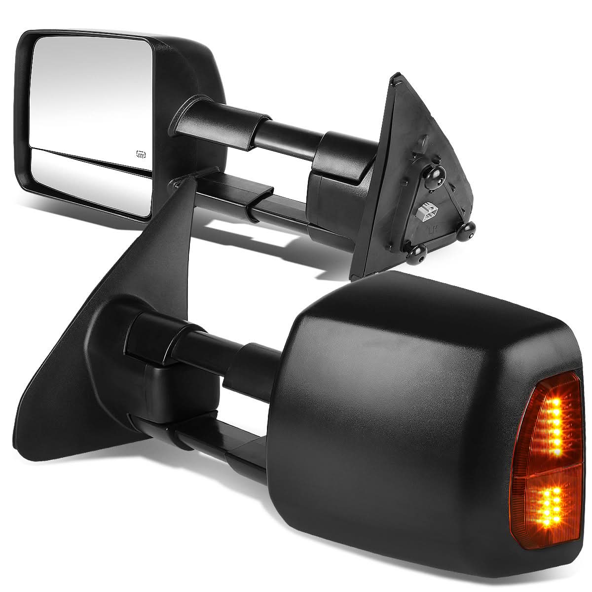 07-16 Toyota Tundra Powered Heated LED Towing Mirrors - Pair
