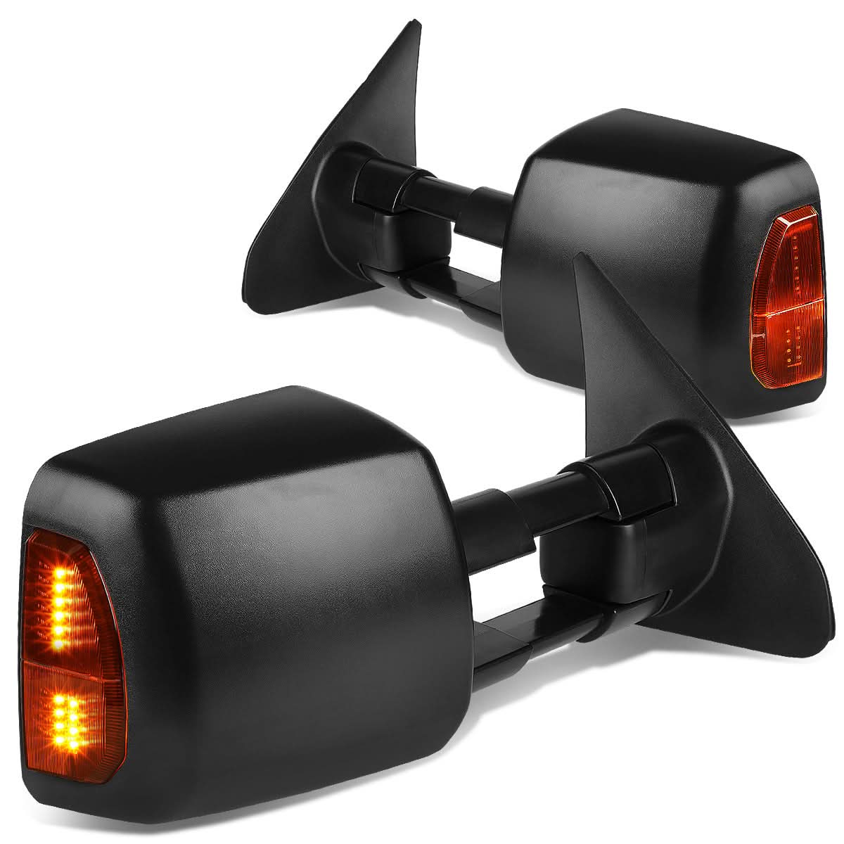 07-16 Toyota Tundra Powered Heated LED Towing Mirrors - Pair