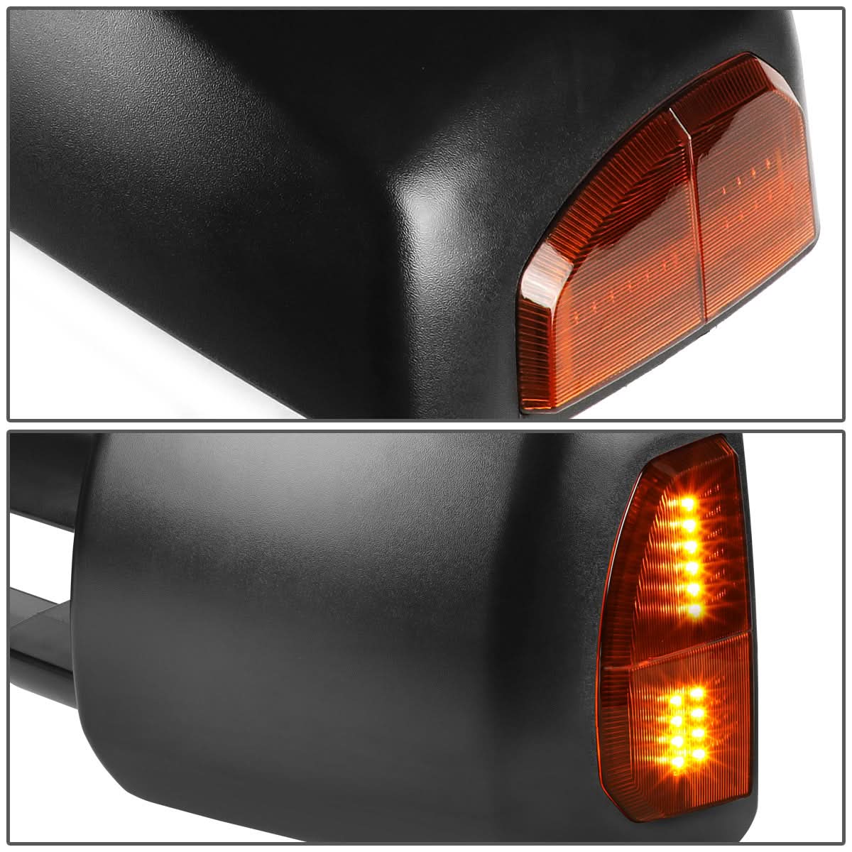 07-16 Toyota Tundra Left Towing Mirror - Powered Heated LED Signal