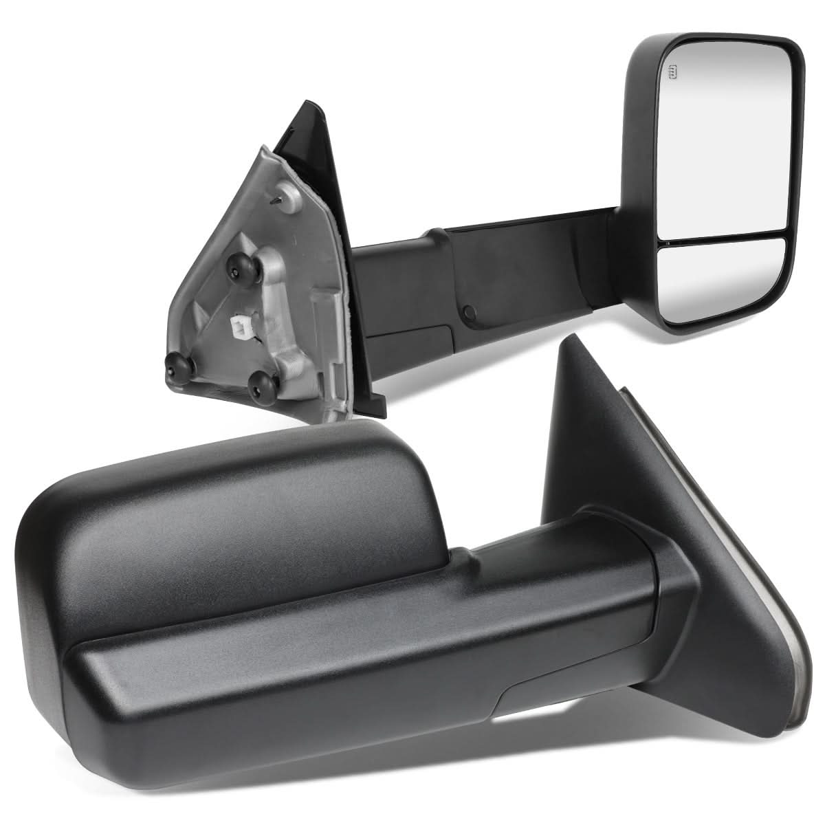 02-08 Dodge Ram 1500 / 03-09 Ram 2500 3500 Powered Heated Towing Mirrors