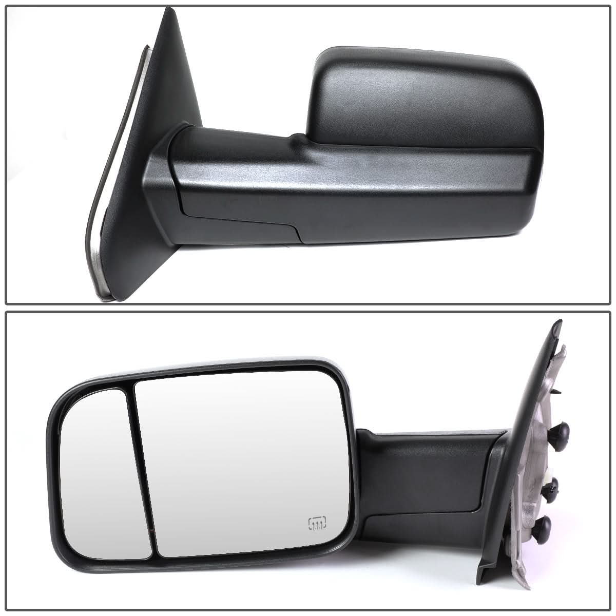 02-08 Dodge Ram 1500 / 03-09 Ram 2500 3500 Powered Heated Towing Mirrors