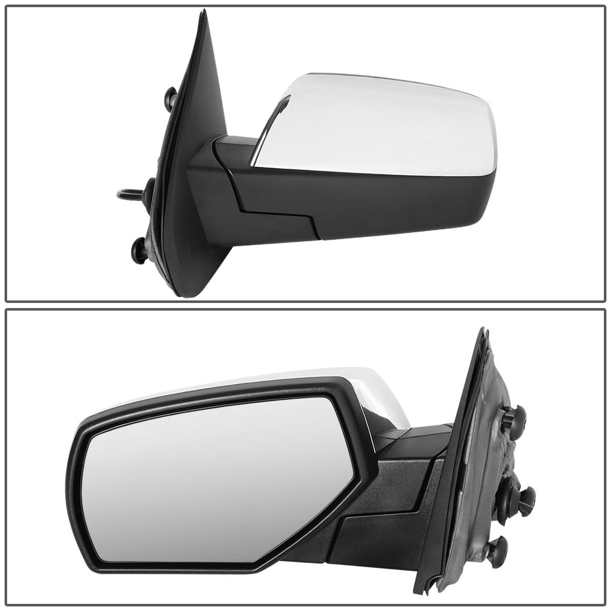 14-18 Chevy Silverado GMC Sierra Towing Mirror Left Powered Heated Chrome