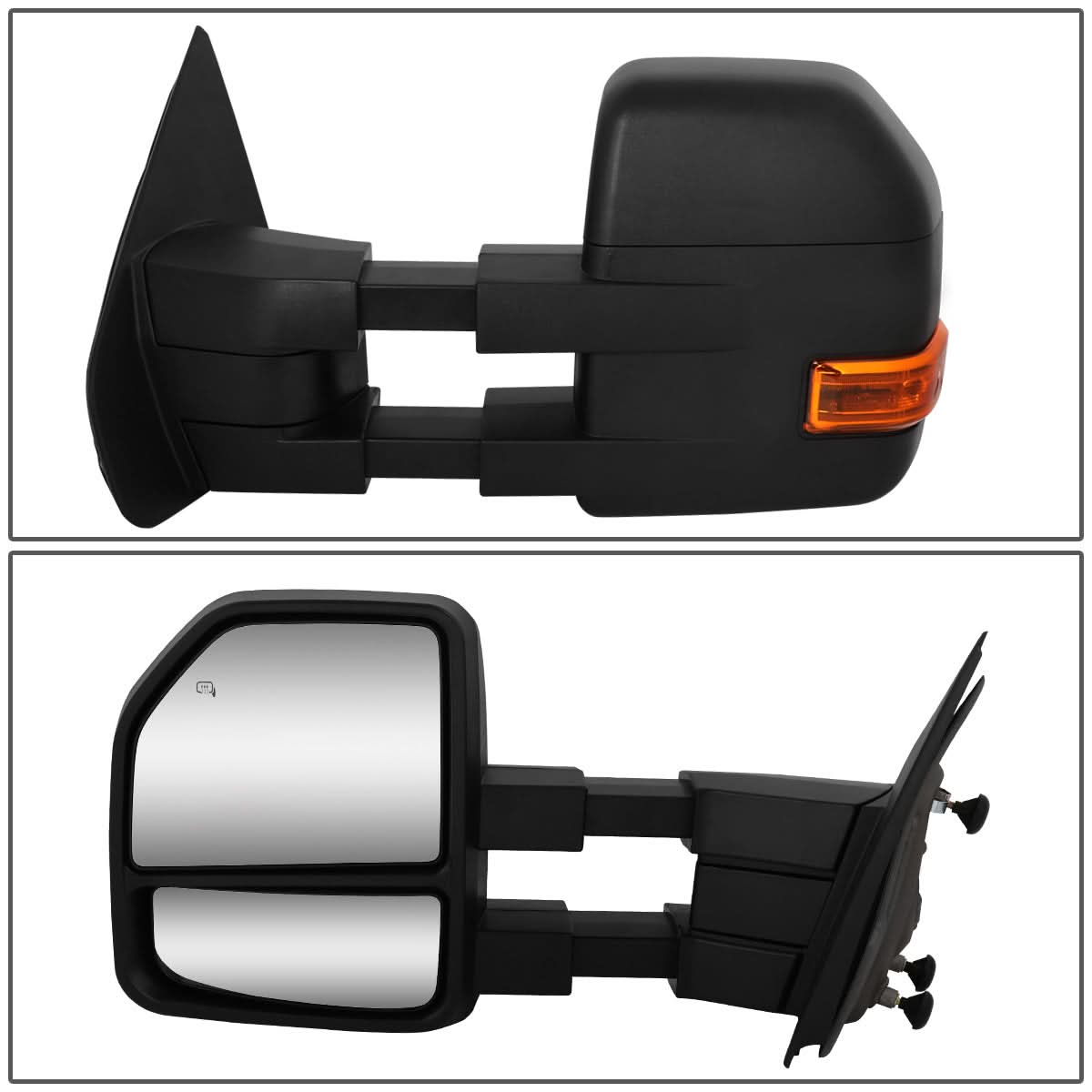 2004-2014 Ford F-150 Powered Heated Towing Mirrors with Puddle Lights