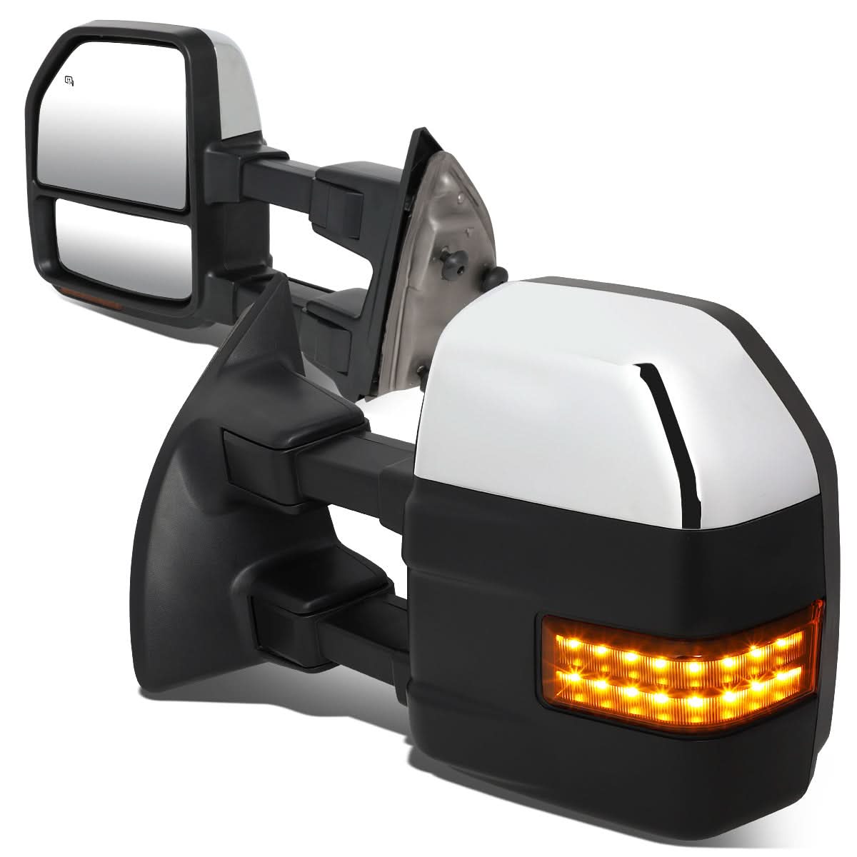 08-16 Ford F-250 F-350 F-450 F-550 Powered Heated LED Towing Mirrors