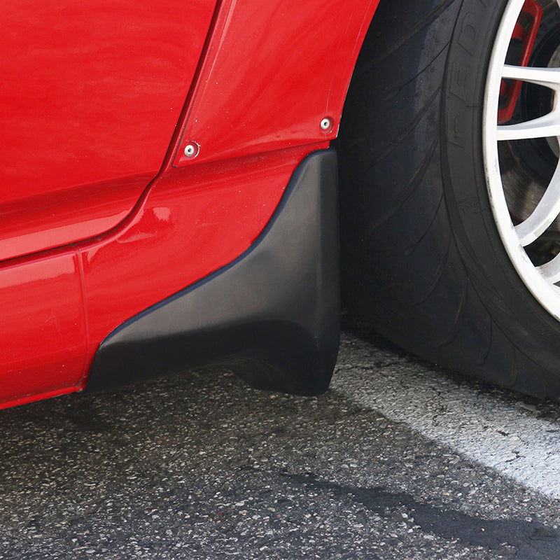 2000-2009Â Honda S2000 OE Style Black Side Skirt Strakes PU