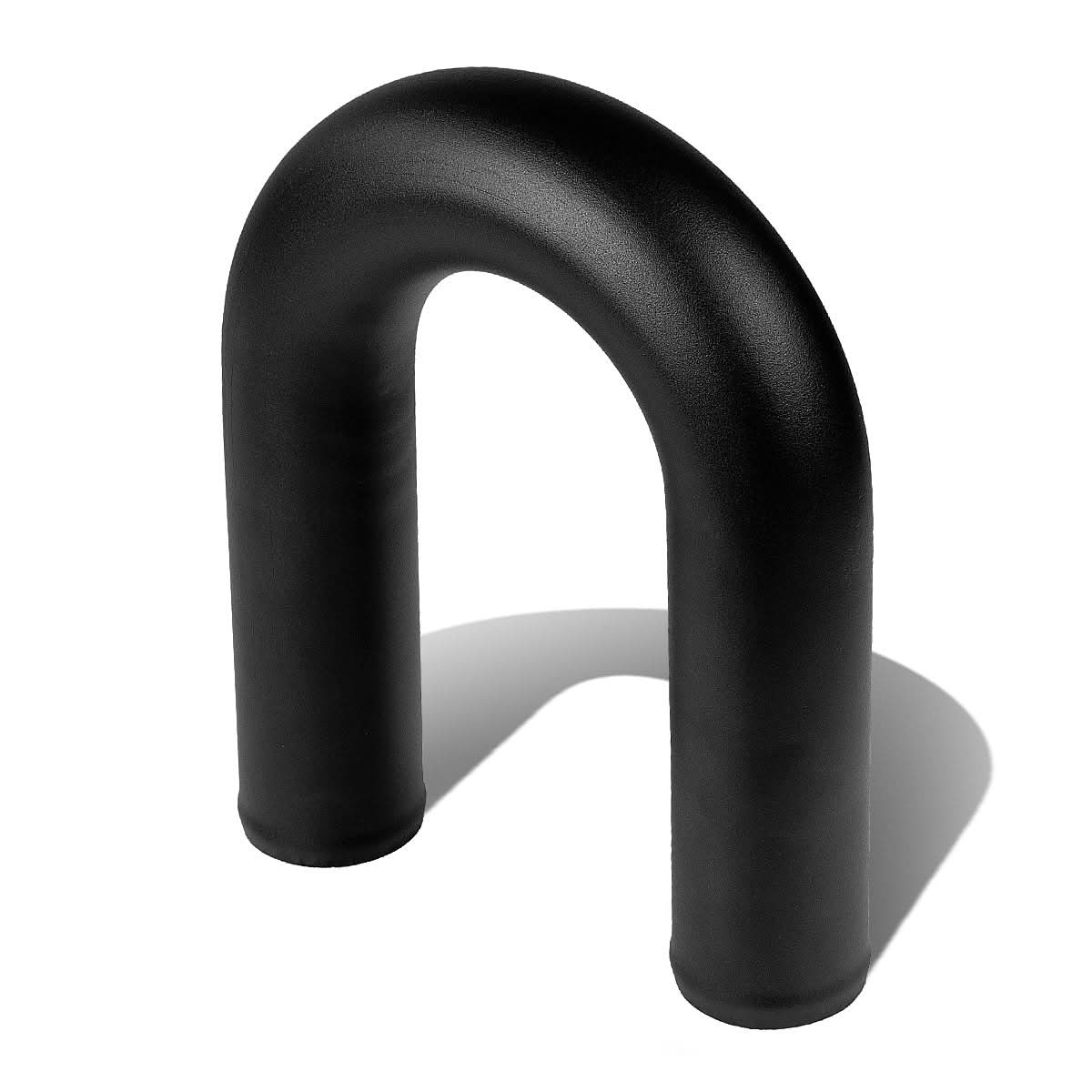 3.0" Aluminum U-Bend Pipe - Black