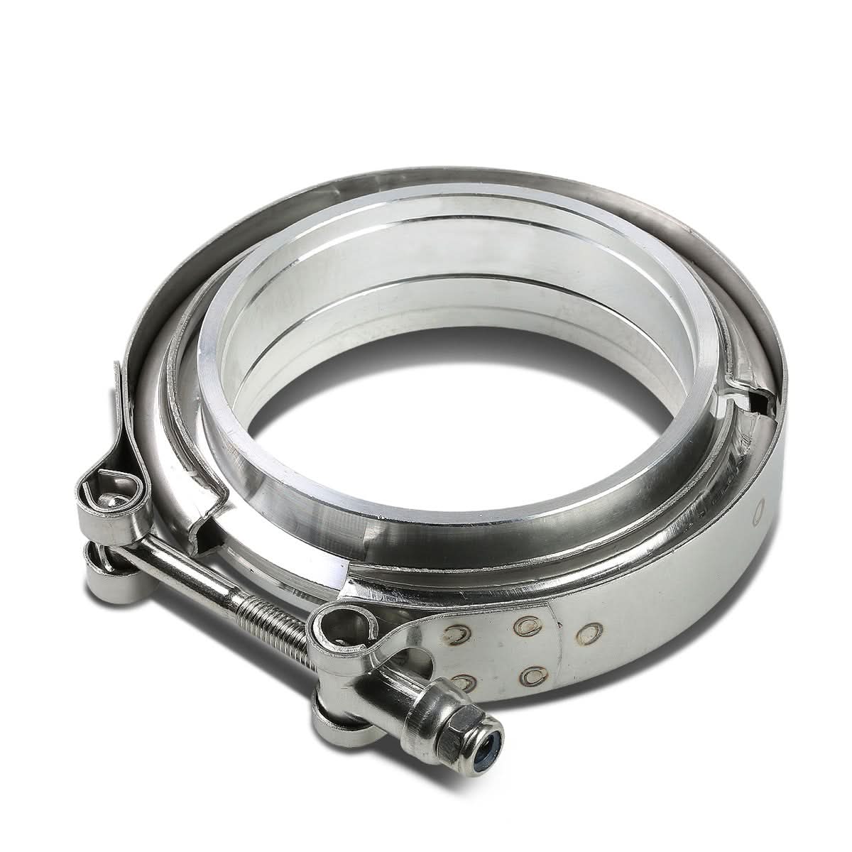 2.5" V-Band Clamp with Flange Aluminum