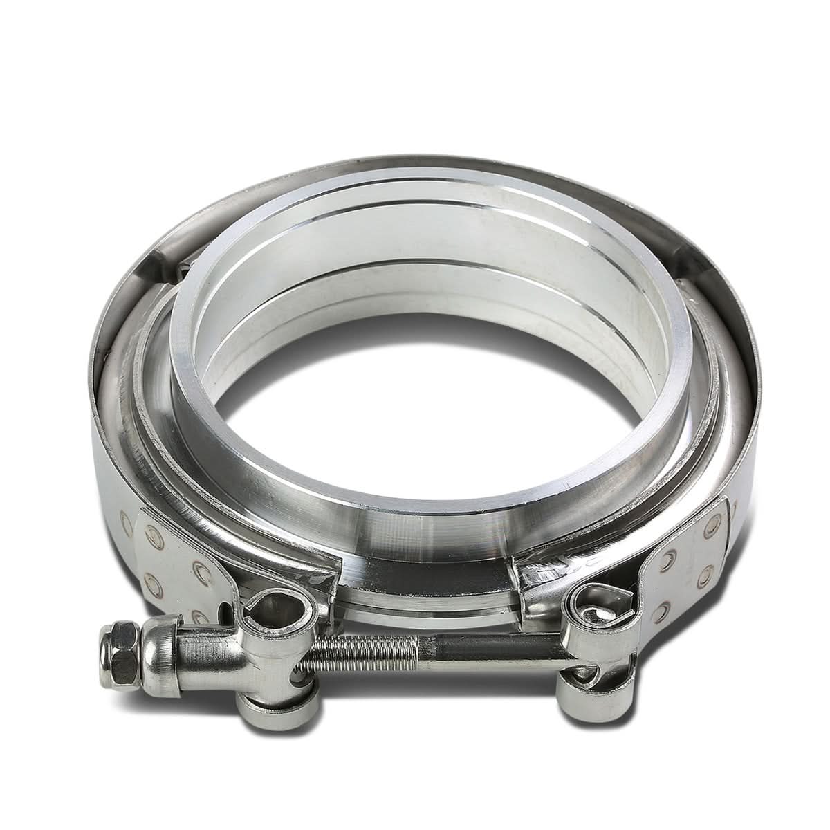 2.5" V-Band Clamp with Flange Aluminum