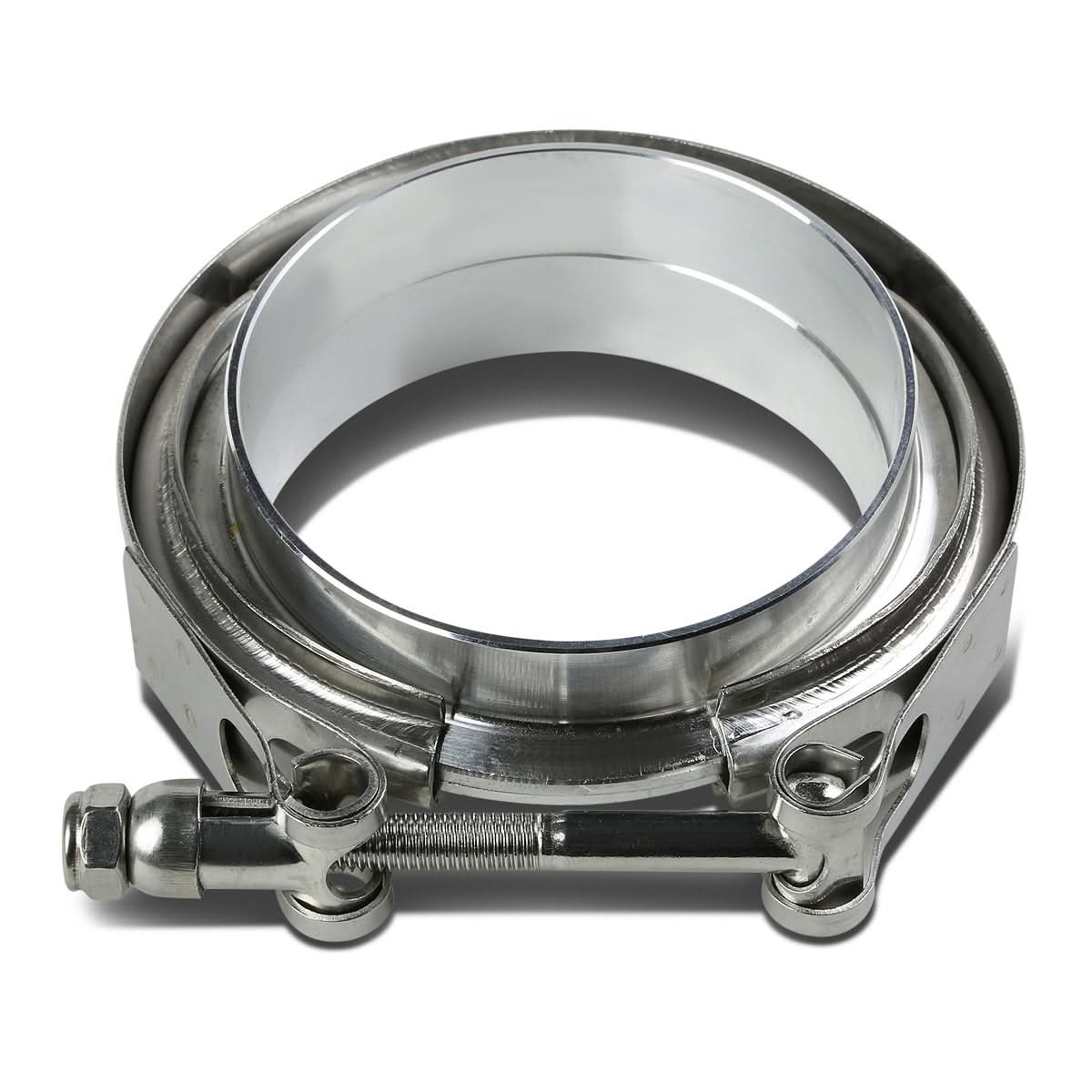3.5" Aluminum V-Band Clamp with Flange