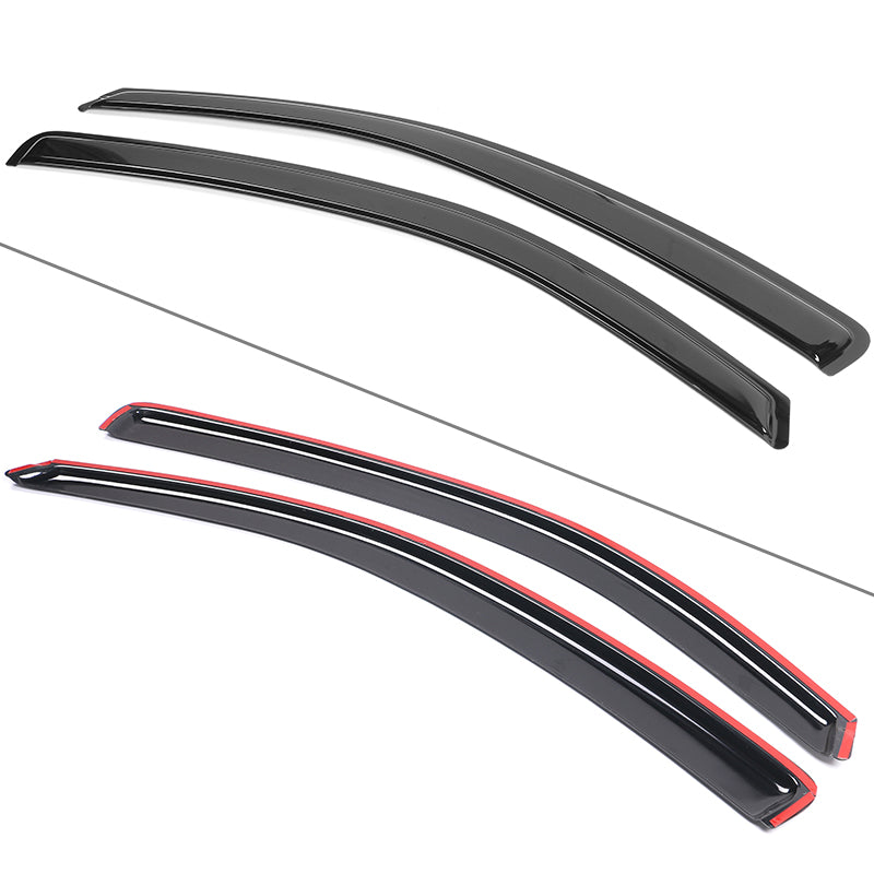 2005-2010 Chevy Cobalt Pontiac G5 Visor Windows Set Acrylic