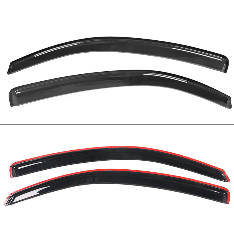 2005-2010 Chevy Cobalt Pontiac G5 Visor Windows Set Acrylic