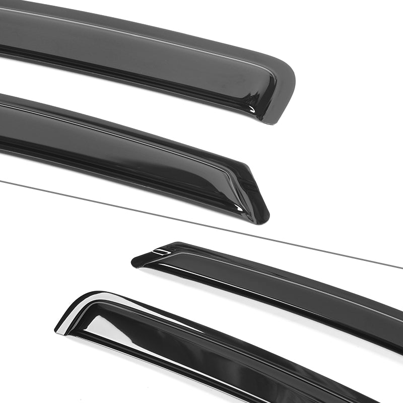 2005-2010 Chevy Cobalt Pontiac G5 Visor Windows Set Acrylic