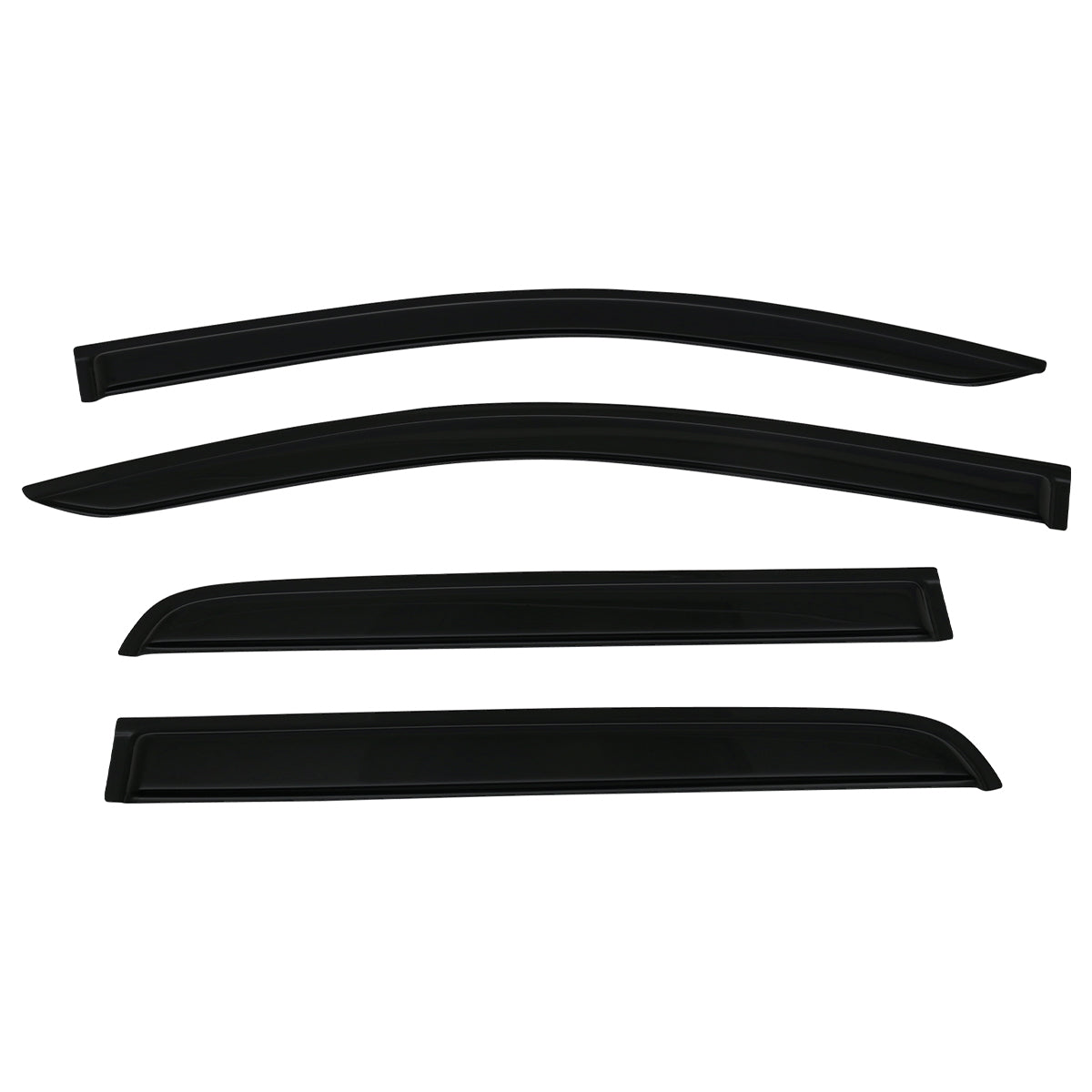 2015-2022 Chevy Colorado GMC Canyon Crew Cab 4Pc Window Visor Acrylic
