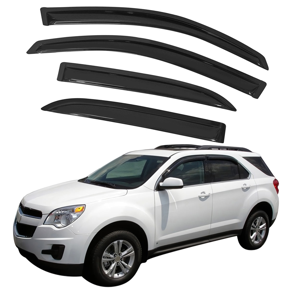 2005-2009 Chevy Equinox Pontiac Torrent Visor Windows Acrylic