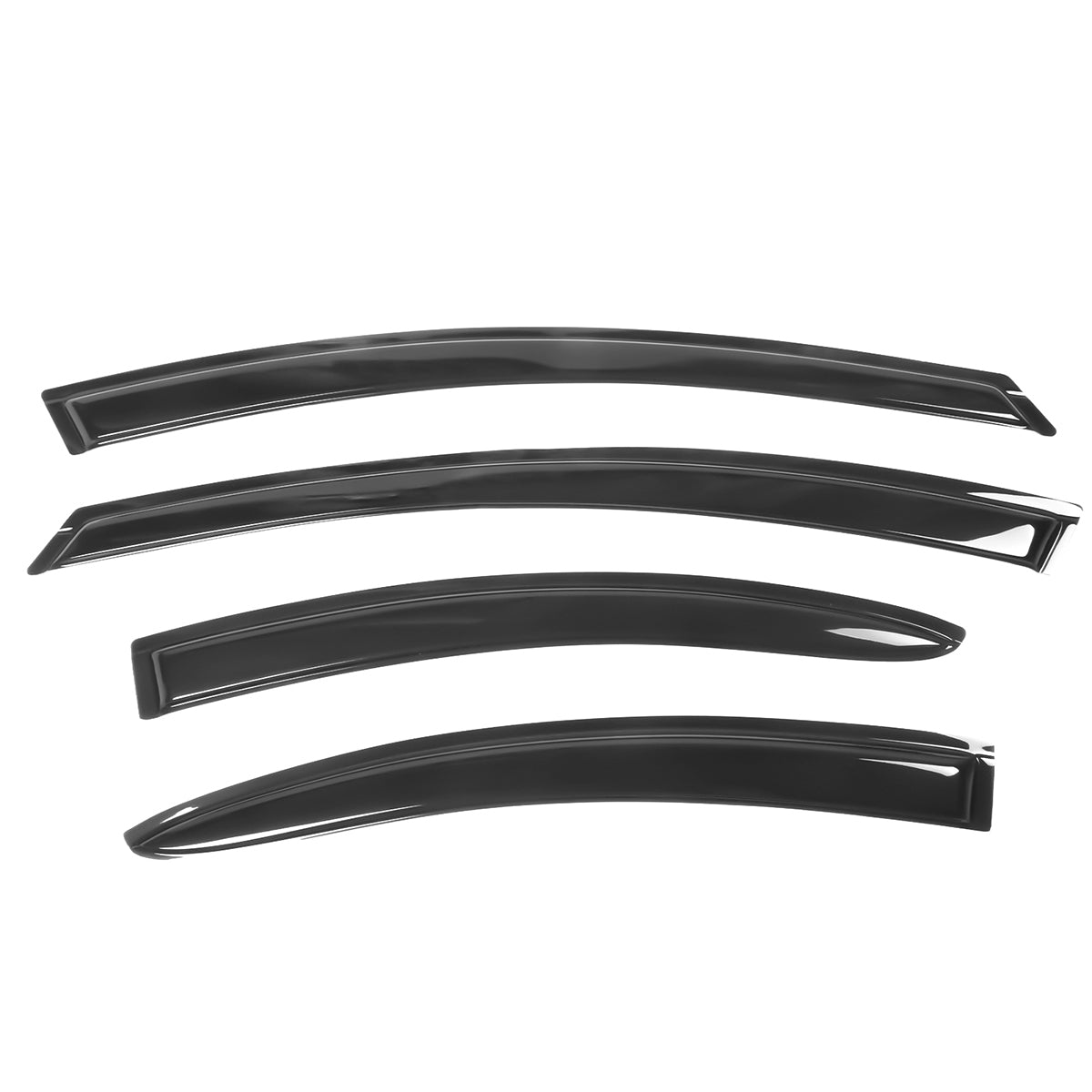 2000-2005 Dodge Neon Side Visor Windows Sun Deflectors Set Acrylic
