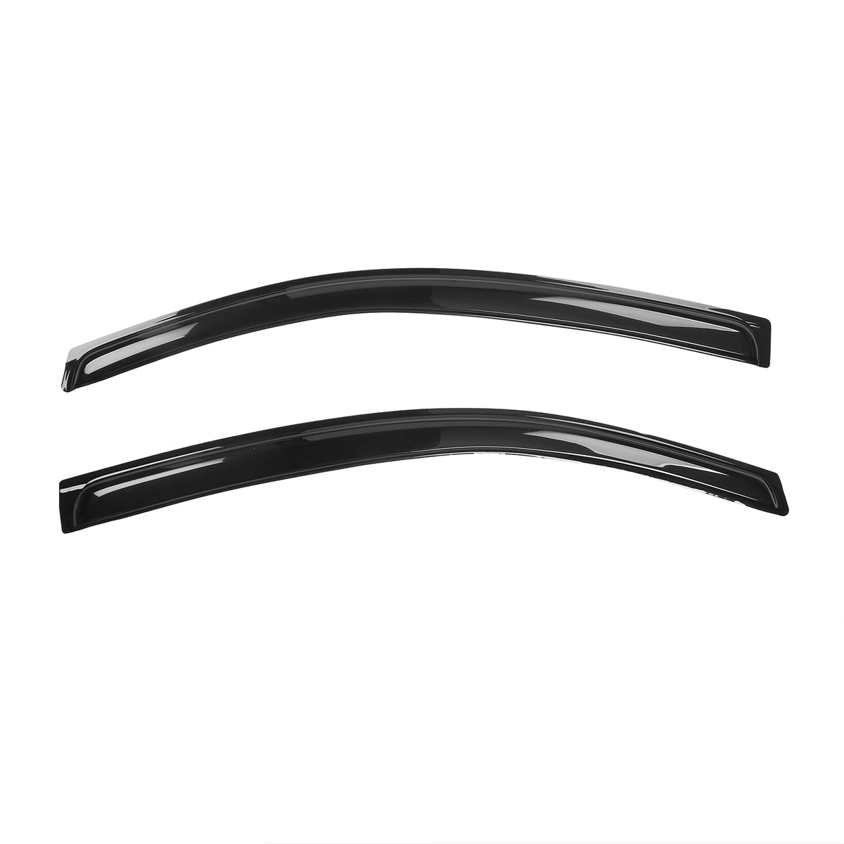 2012-2019 Fiat 500 Side Window Visors Acrylic Sun Rain Guard 2PCS