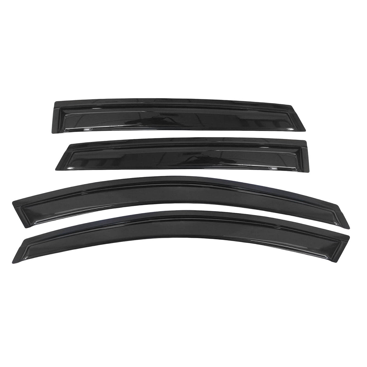 2008-2011 Ford Focus 4Door Acrylic 4PC Tape On Window Visors Guard