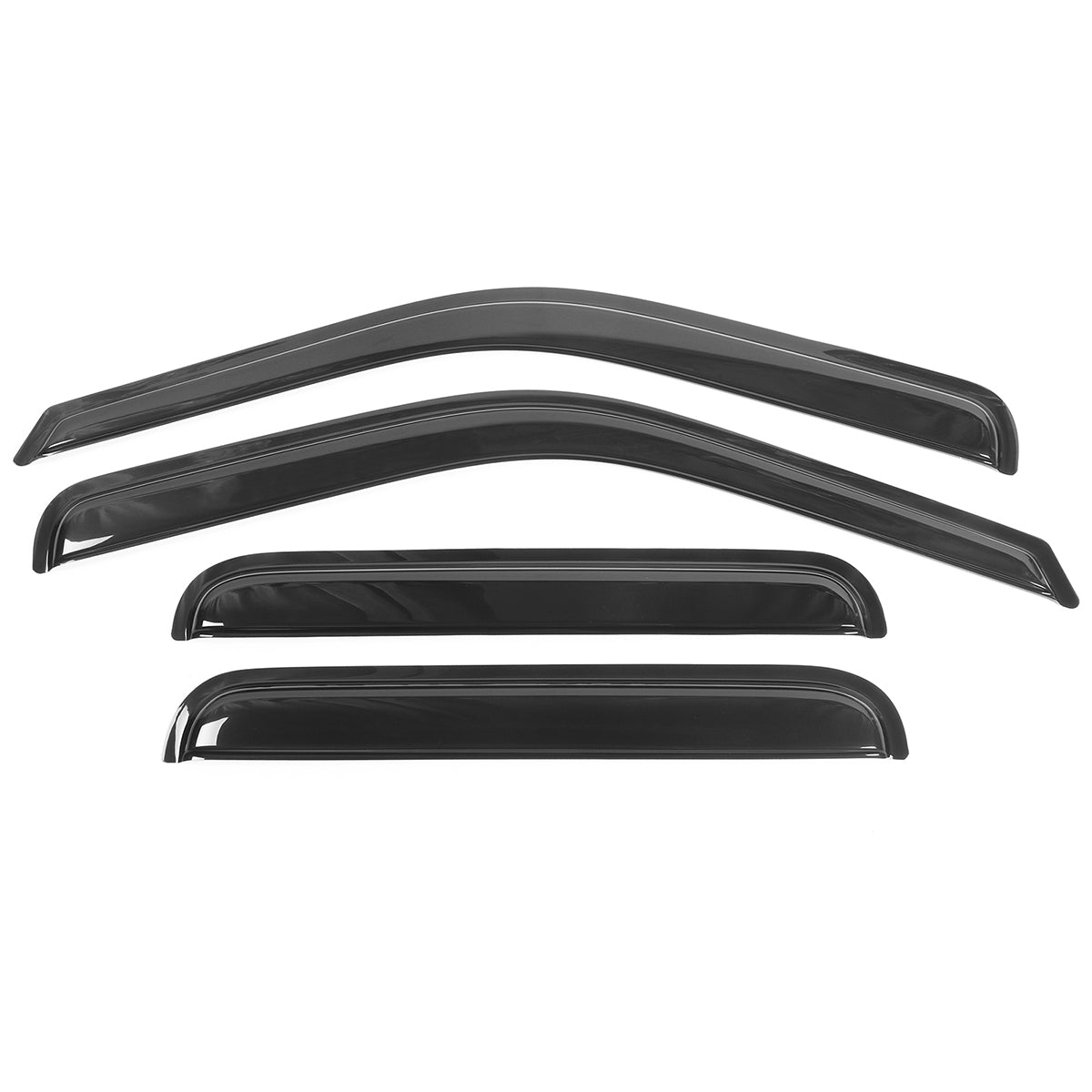 1999-2016 Ford F250-F550 Super Duty Crew Cab Tape On Window Visors