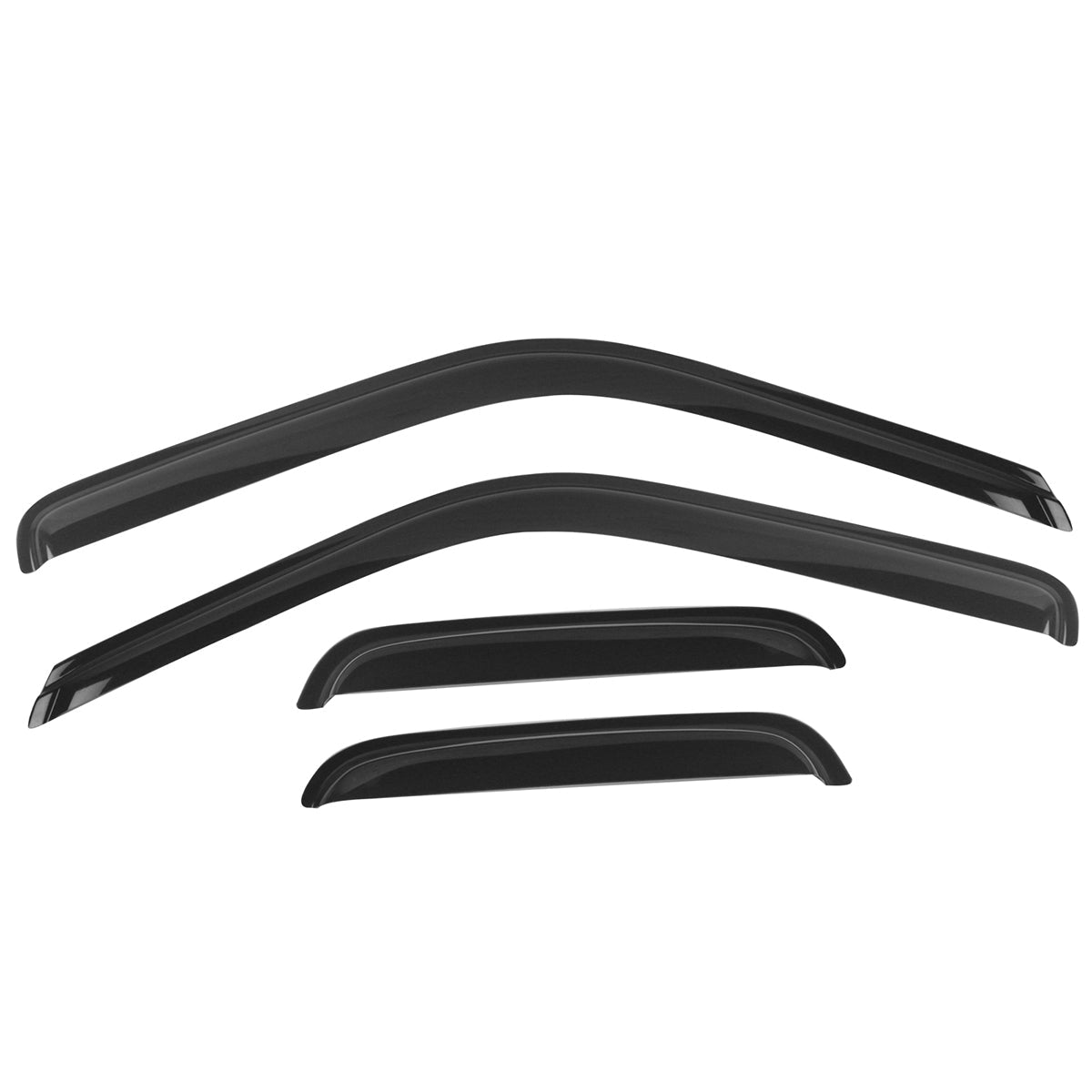 1988-1999 GMC Chevy C1500 C2500 K1500 K2500 Smoke Window Visors Acylic